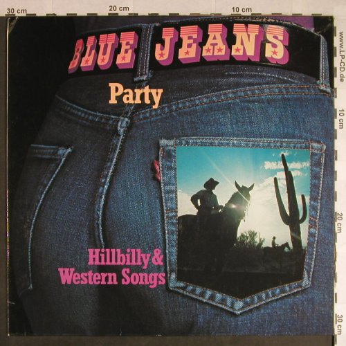 V.A.Blue Jeans Party: Hillbilly & Westen Songs, m-/vg+, SR(64 995), D, stol, 1974 - LP - H264 - 4,00 Euro