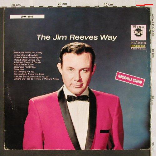 Reeves,Jim: The Jim Reeves Way, m-/vg-, RCA(LPM-2968), D,  - LP - H3089 - 7,50 Euro