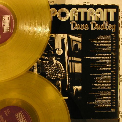 Dudley,Dave: Portrait,Foc,yellow vinyl, signiert, Bellaphon(32 13004), D,  - 2LP - H4823 - 20,00 Euro