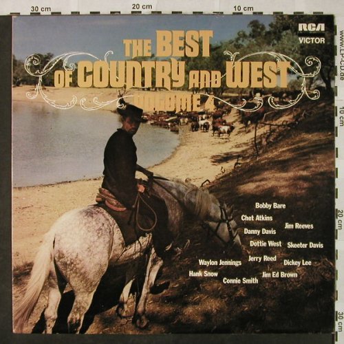 V.A.The Best of Country and West: Vol.4-Jim Reeves...Hank Snow, RCA Victor(26.21189), D, 1972 - LP - H4831 - 4,00 Euro