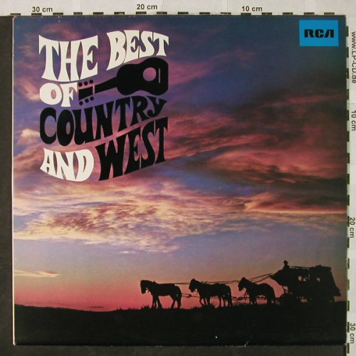 V.A.The Best Of Country And West: Vol.1-Charley Pride..Porter Wagoner, RCA Victor(26.21181), D, Ri, 1967 - LP - H4833 - 5,00 Euro