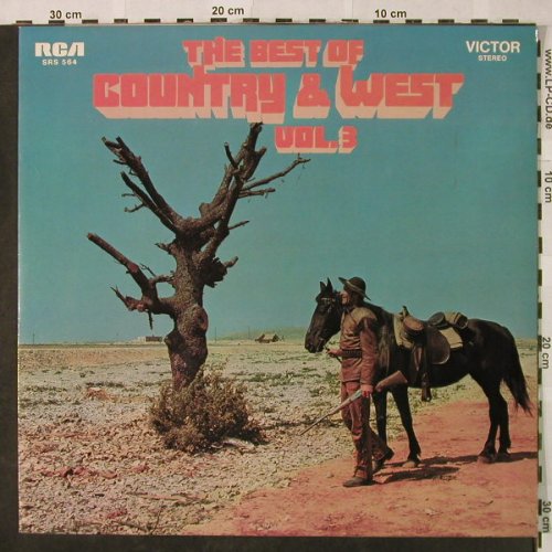 V.A.The Best Of Country And West: Vol.3- Foc,,Jerry Reed...Norma Jean, RCA Victor(SRS 564), D, vg+/m-,  - LP - H4834 - 4,00 Euro