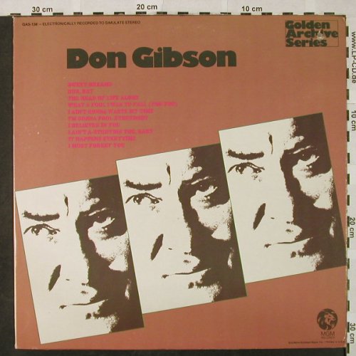 Gibson,Don: Same-Golden Archive Serie, MGM(GAS-138), US, Co,  - LP - H4835 - 5,00 Euro