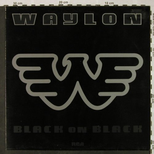 Jennings,Waylon: Black On Black, m-/vg+, RCA(PL 14247), D, 1982 - LP - H4847 - 5,50 Euro
