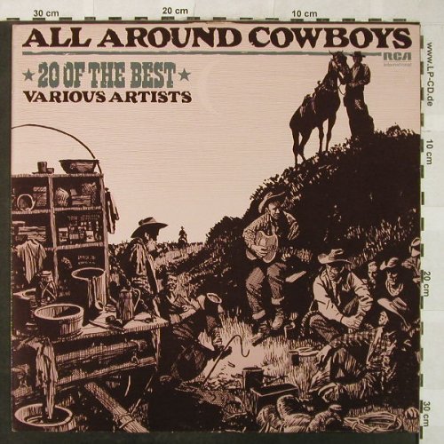 V.A.All Around Cowboys: 20o.t.Best-L.Green.NashvilleStringB, RCA International(INTS 5189), UK, 1982 - LP - H5293 - 5,00 Euro