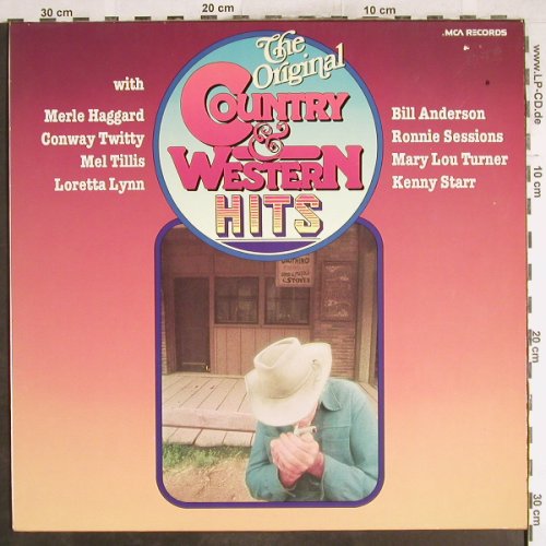 V.A.Original Country&Western Hits: Loretta Lynn...Ronnie Session, MCA(0062.129), D,16 Tr.,  - LP - H7231 - 5,00 Euro