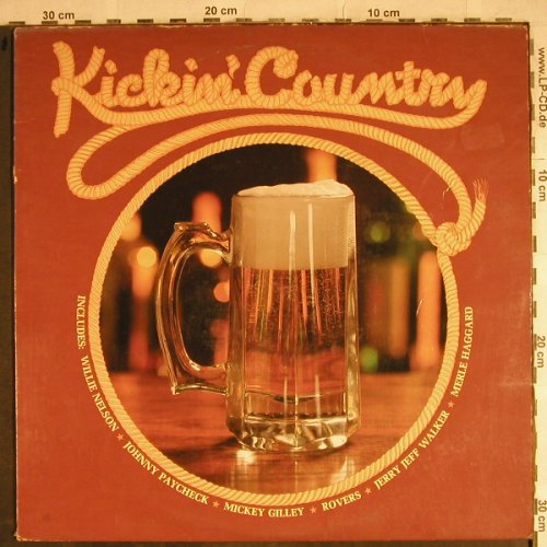 V.A.Kickin' Country: Willie Nelson...Merle Haggard, K-tel(WU 3600), US, m-/vg+, 1981 - LP - H8685 - 4,00 Euro