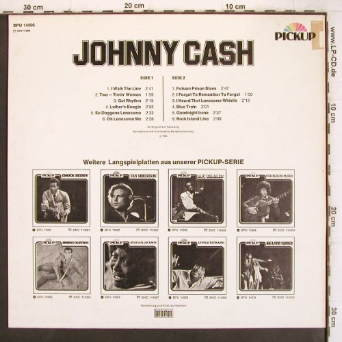 Cash,Johnny: Same, Pickup/Bellaphon (BPU 14006), D, 1976 Typ: LP Best.-Nr.: V1143 Preis: 6,00 Euro