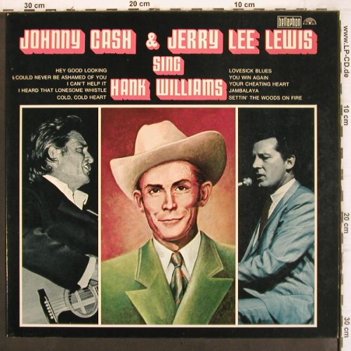 Cash,Johnny & Jerry Lee Lewis: sing Hank Williams, Bellaphon (BI 1572), D, Mono, 1971 Typ: LP Best.-Nr.: V1152 Preis: 9,00 Euro