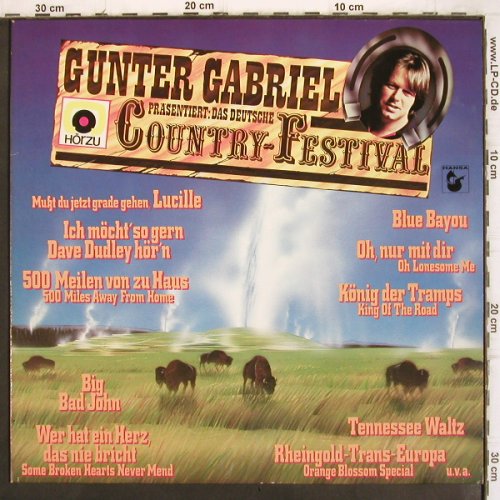 Gabriel,Gunter: Das deutsche Country Festival(V.A.), Ariola (203 778-315), D, 1981 Typ: LP Best.-Nr.: V1161 Preis: 6,00 Euro