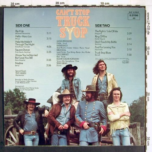 Truck Stop: Can't Stop.., Telefunken(SLE 14 783-P), D, 1974 - LP - V226 - 5,00 Euro