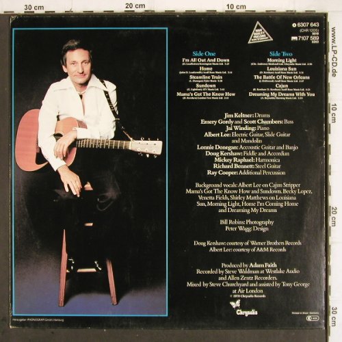Donegan,Lonnie: Sundown, Chrysalis (6307 643), D, 1978 Typ: LP Best.-Nr.: V241 Preis: 7,50 Euro