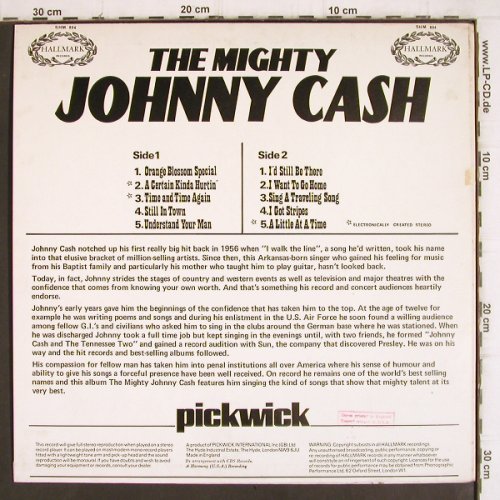 Cash,Johnny: The Mighty, Hallmark (SHM 804), US/UK, Ri, 1971 Typ: LP Best.-Nr.: V891 Preis: 6,00 Euro