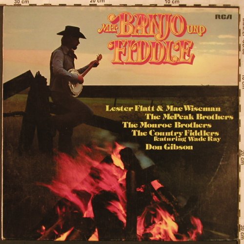 V.A.Mit Banjo und Fiddle: McPeak Brothers, Lester Flat..., RCA International(26.21528 AF), D, 1975 - LP - X2030 - 5,50 Euro
