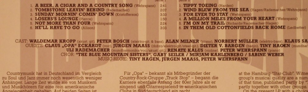 Country Bats: Same, (S-Kunstkopf-Stereophonie), WAM(MLP 15.526), D, 1975 - LP - X2393 - 6,00 Euro
