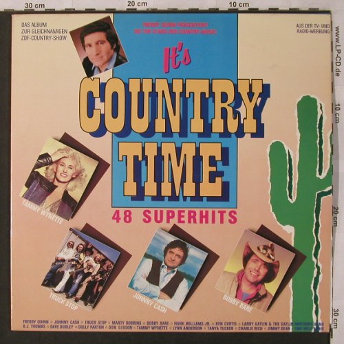 V.A.It's Country Time: 48 Superhits, CBS(450053 1), NL, 1986 - 3LP - X2914 - 7,50 Euro