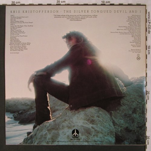 Kristofferson,Kris: The Silver Tongued Devil and I, Monument(MNT S 64636), NL,  - LP - X2919 - 6,00 Euro