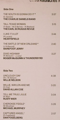 V.A.Texas Rock 77: Charlie Daniels Band..Dan Fogelberg, CBS,MusterStoc(TR 77), NL,m-/vg+, 1977 - LP - X4585 - 4,00 Euro
