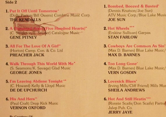 V.A.24 Country Hits Vol.3: Joe Sun...Jerry Jaye, Intercord(INT 155.045), D,24Tr.Foc, 1981 - 2LP - X4594 - 6,50 Euro