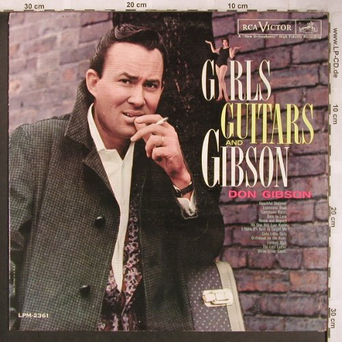 Gibson,Don: Girls Guitars and Gibson, RCA Victor(LPM-2361), US,  - LP - X4907 - 9,00 Euro
