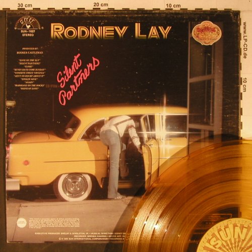 Lay,Rodney: Silent Partners, orange Clear Vinyl, Sun (SUN-1027), US, 1981 Typ: LP Best.-Nr.: X6395 Preis: 12,50 Euro