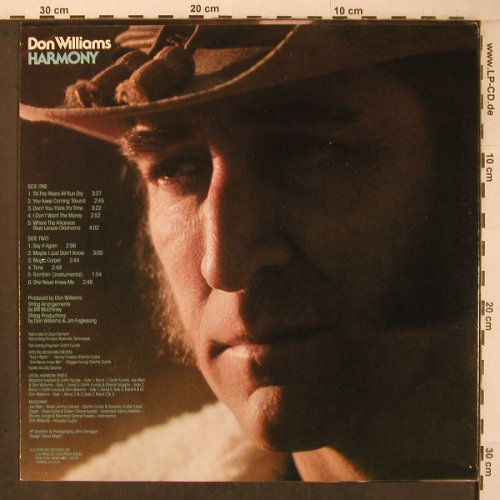 Williams,Don: Harmony, ABC Dot(DOSD-2049), US, 1976 - LP - X7042 - 9,50 Euro