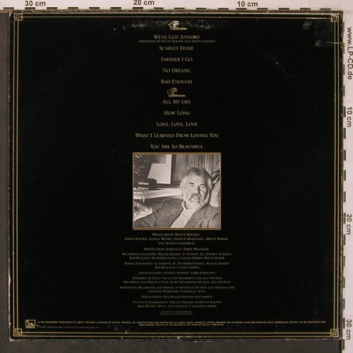 Rogers,Kenny: We've got tonight, m-/vg+, Liberty(LO-51143), CDN, 1983 - LP - X7110 - 7,50 Euro