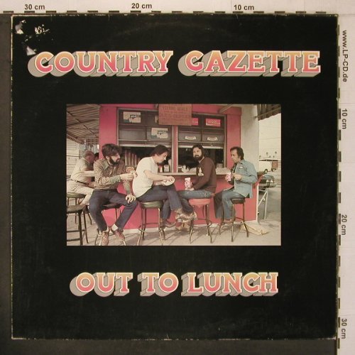 Country Gazette: Out To Lunch, m-/vg+, Ariola(27.444ET), NL, 1976 - LP - X7358 - 9,00 Euro