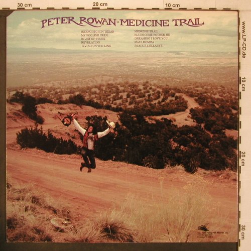 Rowan,Peter: Medicine Trail, Flying Fish(FF 205), US, co, 1980 - LP - X7359 - 12,50 Euro