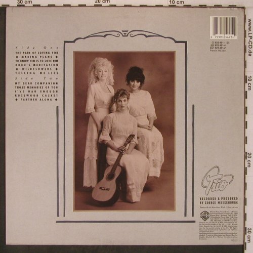 Parton/Ronstadt/Harris: Trio, m /vg+, WB(925 491-1), D, 1987 - LP - X7587 - 6,00 Euro