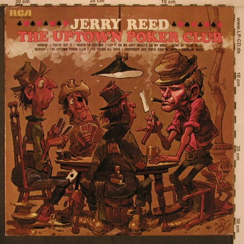 Reed,Jerry: The Uptown Poker Club, RCA(APL1-0356), US, 1973 - LP - X7593 - 9,00 Euro