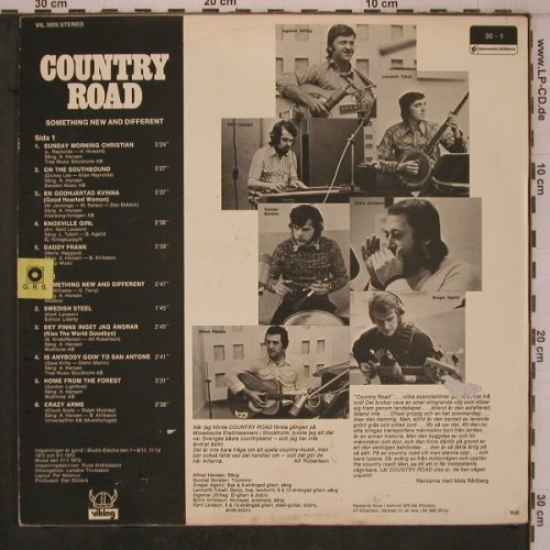Country Road: Something New And Different, Viking (VIL 3000), S, m-/vg+, 1973 Typ: LP Best.-Nr.: X7847 Preis: 7,50 Euro