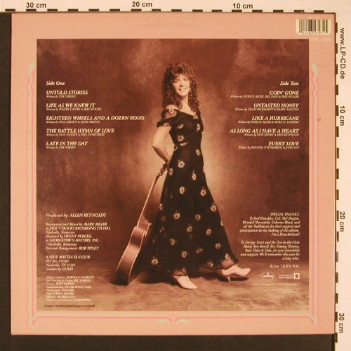 Mattea,Kathy: Untasted Honey, Mercury(832 793-1), NL, 1987 - LP - X8477 - 7,50 Euro