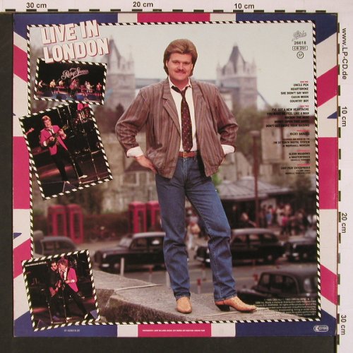 Skaggs,Ricky: Live In London, Epic(EPC 26 618), NL, 1985 - LP - X8518 - 6,00 Euro