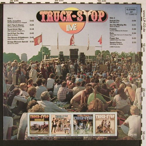 Truck Stop: Live, Telefunken(6.23565 AF), D, 1978 - LP - X8635 - 6,00 Euro