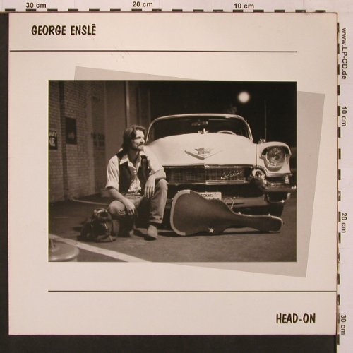Ensle,George: Head-on, white Vinyl, Line (SDLP 4.00420 J), D, 1987 Typ: LP Best.-Nr.: X9045 Preis: 6,00 Euro