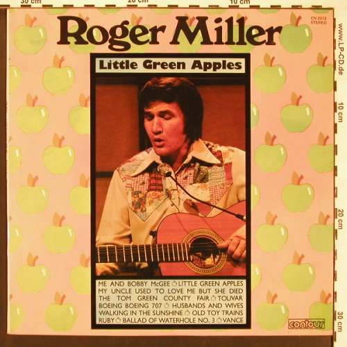 Miller,Roger: Little Green Apples, Contour (CN 2013), UK Typ: LP Best.-Nr.: X9230 Preis: 7,50 Euro