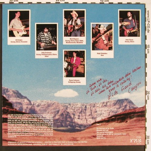 Little Grand Canyon: Country Music, FMS (FMS 1003), D, 1986 Typ: LP Best.-Nr.: X9275 Preis: 7,50 Euro
