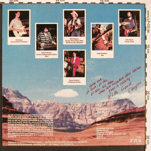 Little Grand Canyon: Country Music, FMS(FMS 1003), D, 1986 - LP - X9275 - 7,50 Euro