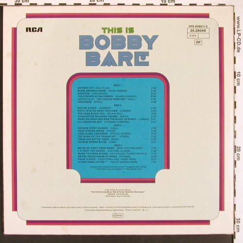 Bare,Bobby: This Is..,Foc, RCA(26.28046), D, 1973 - 2LP - X9302 - 9,00 Euro
