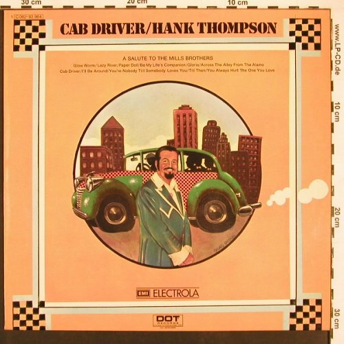 Thompson,Hank: Cab Driver, salute t.Mills Brothers, DOT(C 062-93 964), D, 1972 - LP - X9495 - 9,00 Euro