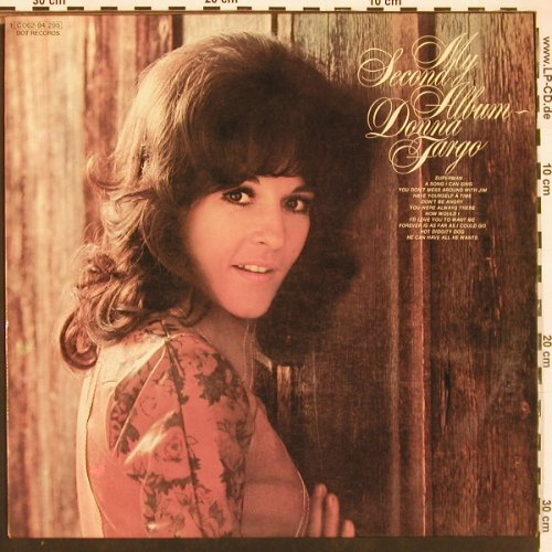Fargo,Donna: My Second Album, DOT (C 062-94 295), D, 1973 Typ: LP Best.-Nr.: X9500 Preis: 9,00 Euro