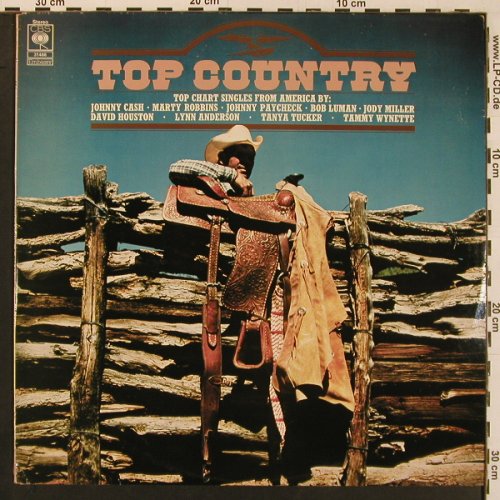 V.A.Top Country: Cash.. Tanya Tucker, 11 Tr., CBS(31 488), UK, 1977 - LP - X9893 - 5,00 Euro