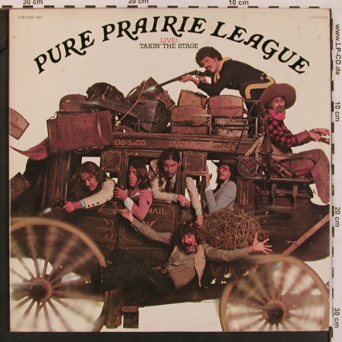 Pure Prairie League: Live - Takin' the Stage, Foc, RCA (CPL2-2404), US, 1977 Typ: 2LP Best.-Nr.: X9994 Preis: 9,00 Euro