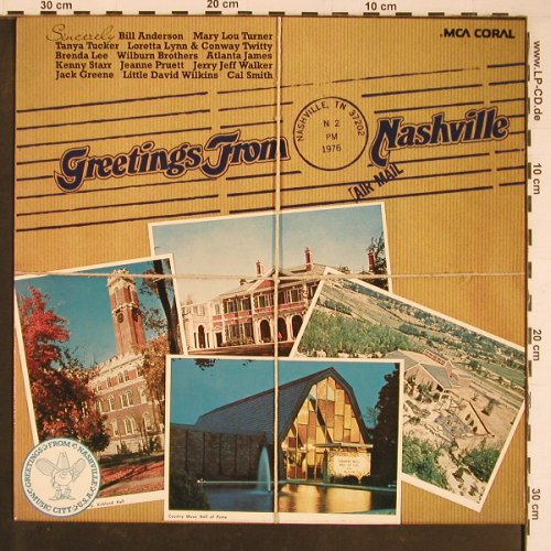 V.A.Greetings from Nashville: Loretta Lynn.. Little David Wilkins, MCA(6.22468 AG), D, 16Tr., 1976 - LP - Y1022 - 5,00 Euro