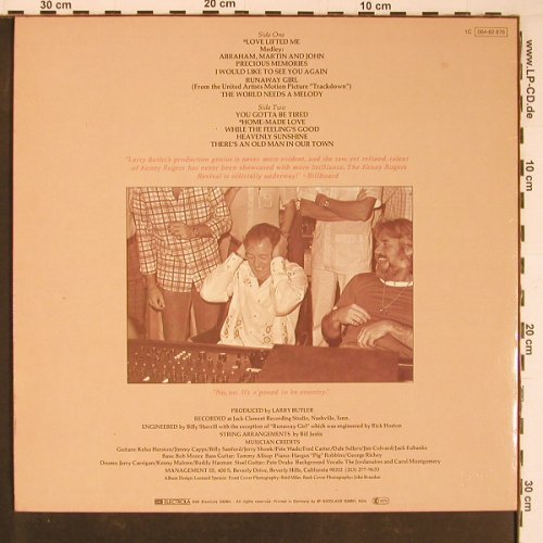 Rogers,Kenny: Love Lifted Me, UA(064-82 876), D, 1975 - LP - Y1078 - 7,50 Euro