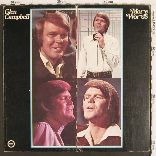 Campbell,Glen: More Words, Foc*2, m-/vg+, Ember (NRH 1001), UK, co, 1975 Typ: LP Best.-Nr.: Y117 Preis: 4,00 Euro