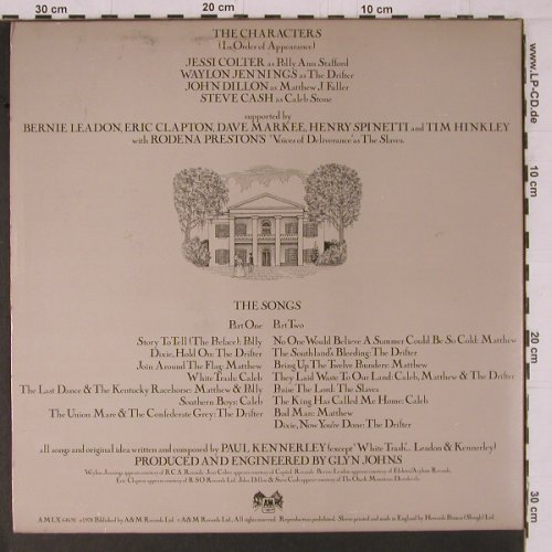 V.A.White Mansions: A Tale from the Amercan Civil War, AM(LX 64691), UK,Booklet, 1978 - LP - Y1550 - 9,00 Euro