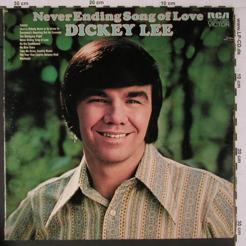 Lee,Dickey: Never Ending Song Of Love, RCA(LSP-4637), US, co, 1971 - LP - Y1628 - 7,50 Euro
