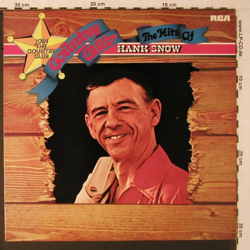 Snow,Hank: Country Club-The Hits Of, RCA(26.21718), D, 1976 - LP - Y1677 - 5,00 Euro